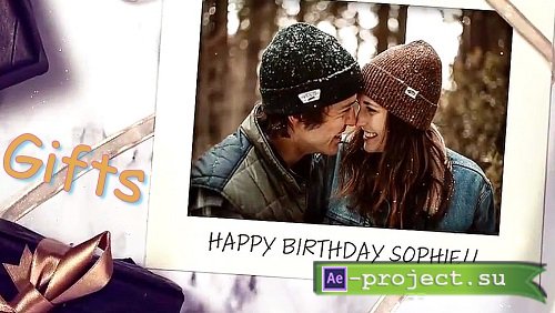 Birthday Gifts Slideshow 589623 - Project for After Effects