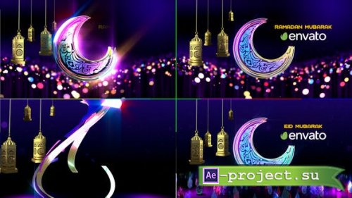 Videohive - Colorful Ramadan & Eid Opener - 23806250 - Project for After Effects