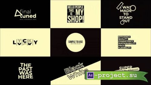 Videohive - Minimal Titles 2.0 | After Effects - 37520719 - Project for After Effects