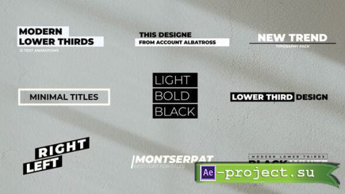 Videohive - Modern Titles | After Effects - 37521207 - Project for After Effects