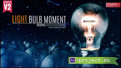 Videohive - Light Bulb Moment Logo Reveal - 19633042 - Project for After Effects