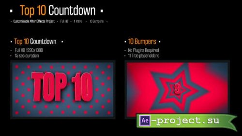 Videohive - Top 10 Countdown - 16208921 - Project for After Effects