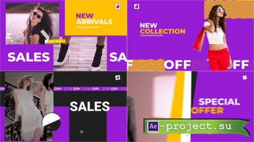 Videohive - Poster Animation | Colorful Fashion Sale - 37497507 - Project for After Effects