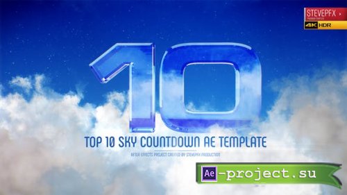 Videohive - Top 10 Sky Countdown - 30635973 - Project for After Effects