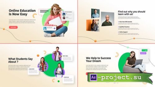 Videohive - E-learning Slideshow - 37497638 - Project for After Effects 