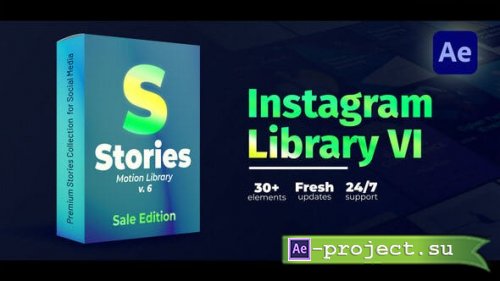Videohive - Instagram Stories VI - 37540490 - Project for After Effects