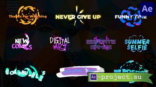 Videohive - Creative Colorful Titles | After Effects - 37580873 - Project for After Effects