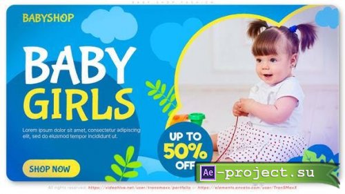 Videohive - Baby Shop Fashion - 37584588 - Project for After Effects