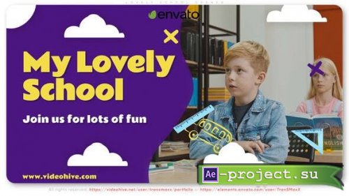 Videohive - Lovely School Opener - 37584966 - Project for After Effects