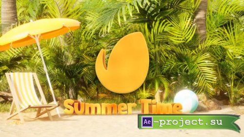 Videohive - Summer Logo - 37596208 - Project for After Effects