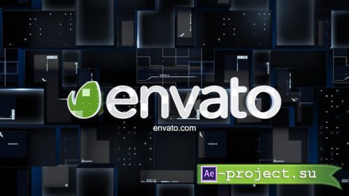 Videohive - Technology blocks logo - 36536889 - Project for After Effects