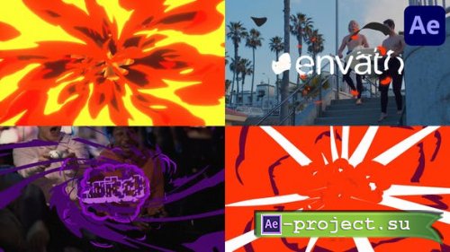 Videohive - Cartoon Extreme Logo Pack for After Effects - 37605108 - Project for After Effects 