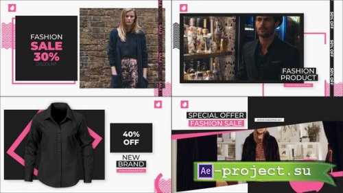 Videohive - Poster Animation | Colorful Fashion Sale - 37598167 - Project for After Effects