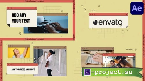 Videohive - Retro Windows Slideshow for After Effects - 37627481 - Project for After Effects
