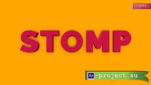Videohive - 3D Stomp - 31038380 - Project for After Effects