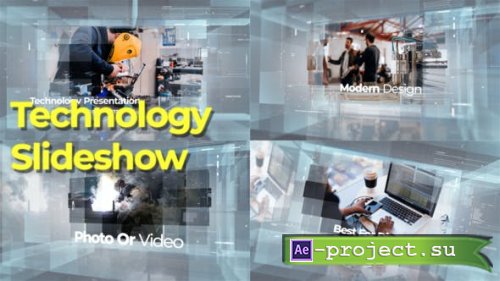 Videohive - Technology Slideshow - 37642482 - Project for After Effects 