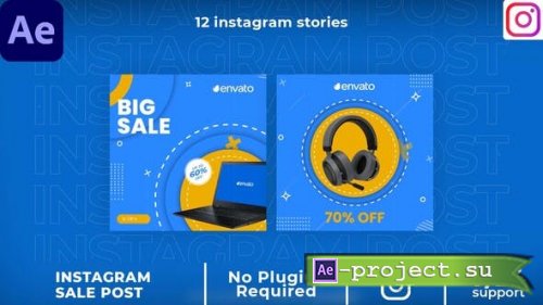 Videohive - Product sale Instagram post - 37647638 - Project for After Effects
