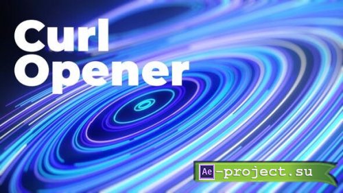 Videohive - Curl Opener - 37672853 - Project for After Effects 