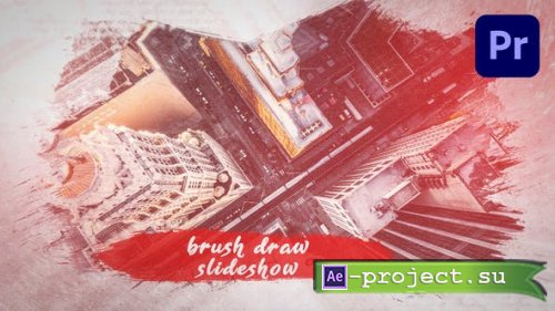Videohive - Brush Paint Slideshow - Premiere Pro - 37651036