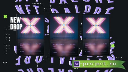 Videohive - NFT Intro Opener Slideshow - 37693410 - Project for After Effects