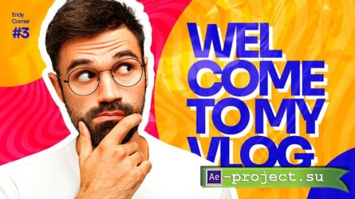 Videohive - YouTube Vlog Intro - 37610922 - Project for After Effects