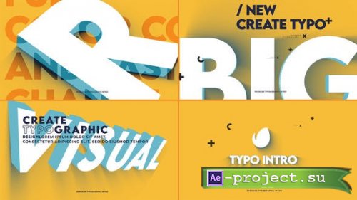 Videohive - Typo Logo Intro - 37691970 - Project for After Effects