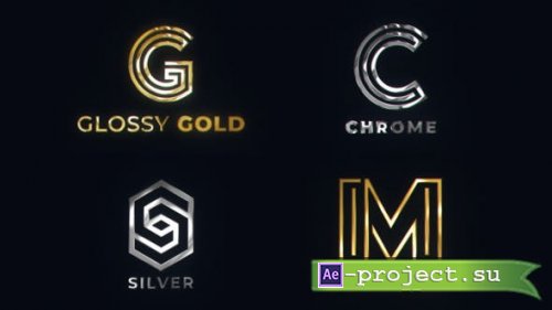 Videohive - Metal Logo Reveal (Gold/Chrome/Silver) - 37708554 - Project for After Effects