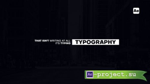 Videohive - The Titles - 37722161 - Project for After Effects