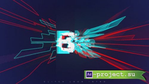 Videohive - Glitch Logo Intro - 37722012 - Project for After Effects