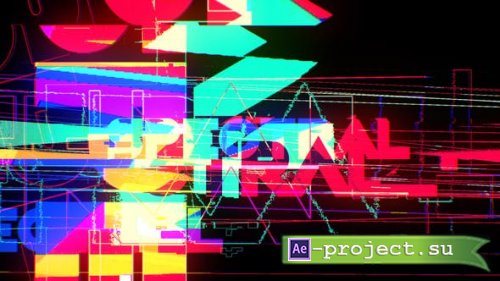 Videohive - Spectral Glitch Title Opener - 31476231 - Project for After Effects