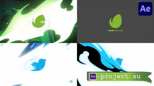 Videohive - Anime Action Logo for After Effects - 37738954 - Project for After Effects