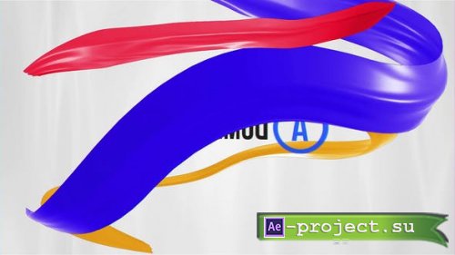 Videohive - Cloth Swirl Logo Reveal - 37735464 - Project for After Effects