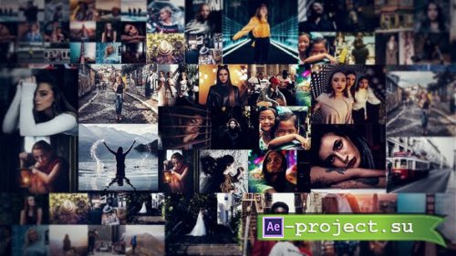 Videohive - Dynamic Mosaic Logo Intro - 33095278 - Project for After Effects