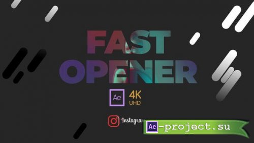 Videohive - Fast Stomp Opener - 24152195 - Project for After Effects