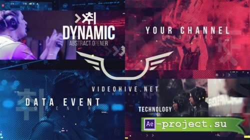 Videohive - Dynamic Glitch Logo Opener - 22015693 - Project for After Effects
