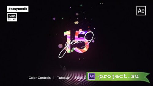 Videohive - Anniversary Logo Reveal - 37807024 - Project for After Effects