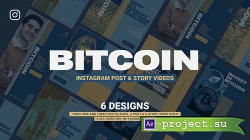 Videohive - Bitcoin Promotion Instagram - 37822207 - Project for After Effects
