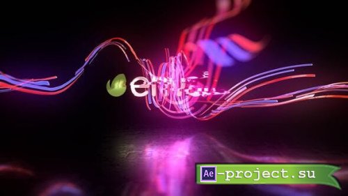 Videohive - Neon Ribbon Logo - 25567749 - Project for After Effects