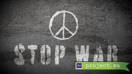 Videohive - Stop the War (Logo Intro) - 37846898 - Project for After Effects