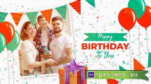 Videohive - Birthday Slideshow - 37840084 - Project for After Effects