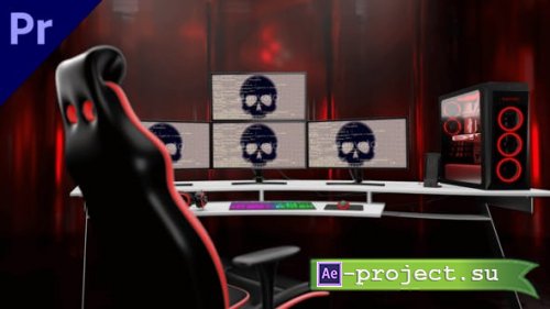 Videohive - Gaming Setup Opener - 37729956 - Premiere Pro Templates