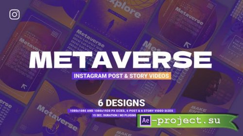 Videohive - Metaverse Instagram Promotion - 37736802 - Project for After Effects