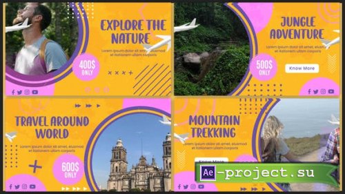 Videohive - Worlds Travel Slideshow - 37909695 - Project for After Effects