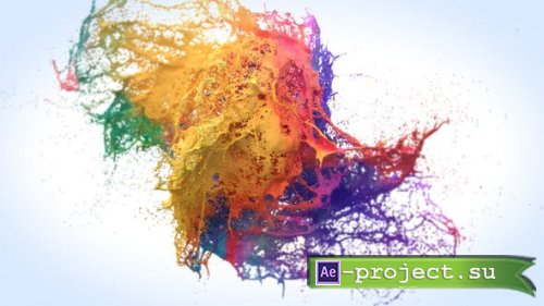 Videohive - Rotating Paint Logo Reveal - 31167224 - Project for After Effects
