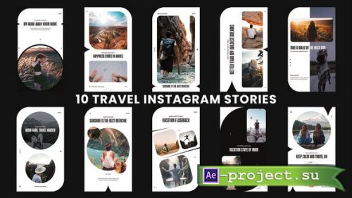 Videohive - Travel Instagram Stories - 37849265 - Project for After Effects