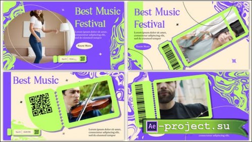 Videohive - Music Event Opener Intro - 37915139 - Project for After Effects