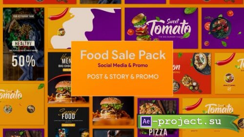 Videohive - Food Sale Pack - 37820166 - Project for After Effects