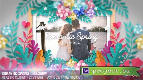 Videohive - Romantic Spring Slideshow - 33323864 - Project for After Effects