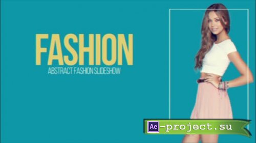 Videohive - Abstract Fashion Slideshow - 36490025 - Project for After Effects