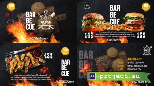 Videohive - Barbecue Food Promo - 32196808 - Project for After Effects